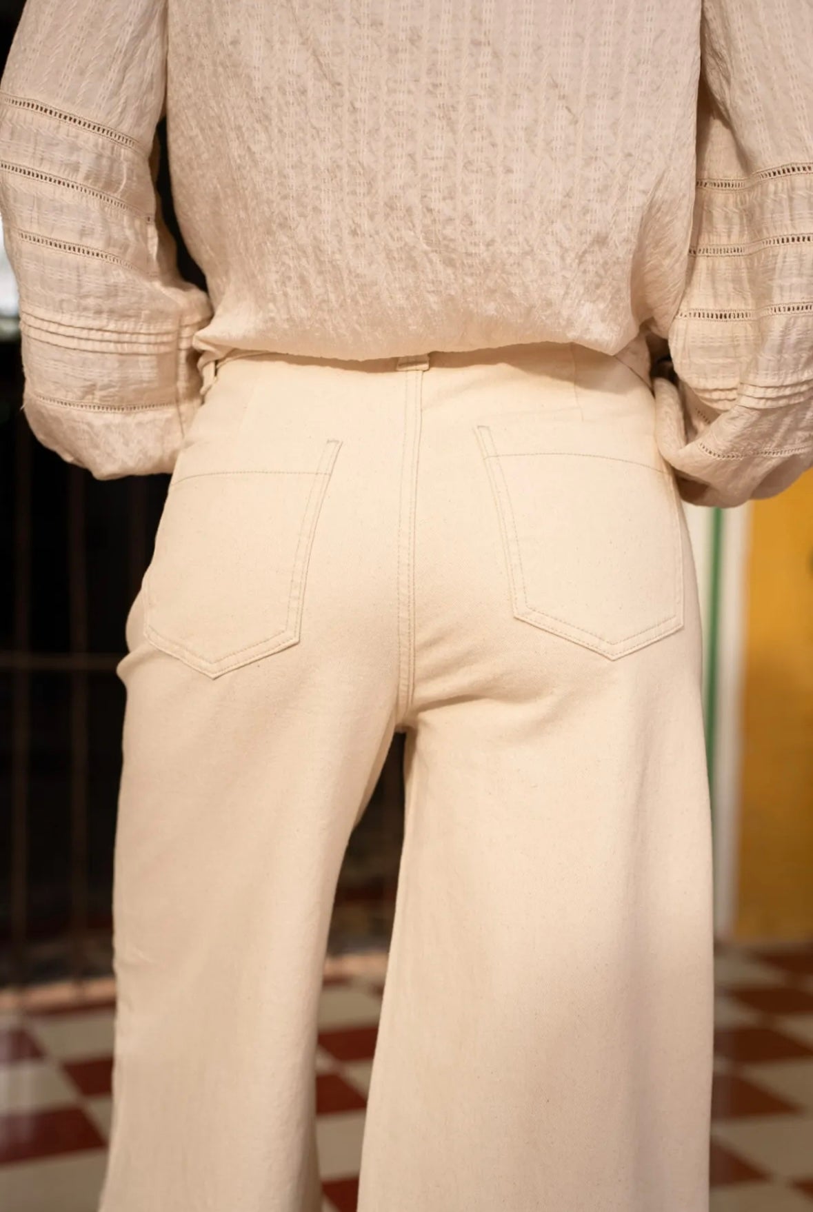 Flower trousers