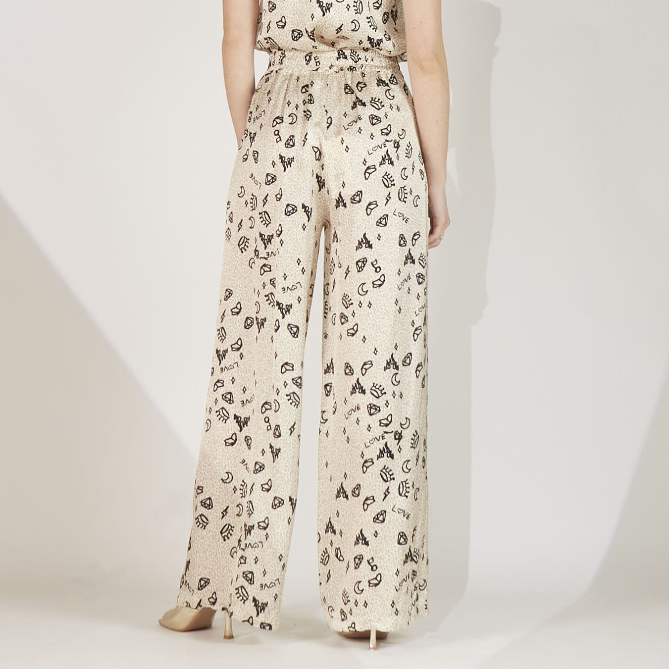 Printed trouser