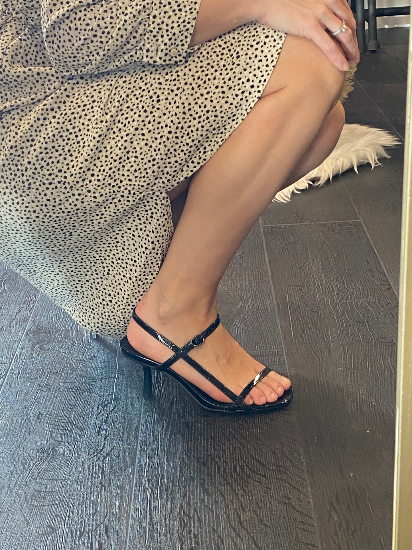 Black sandals