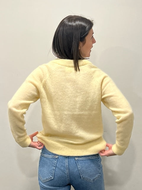 Yellow knit