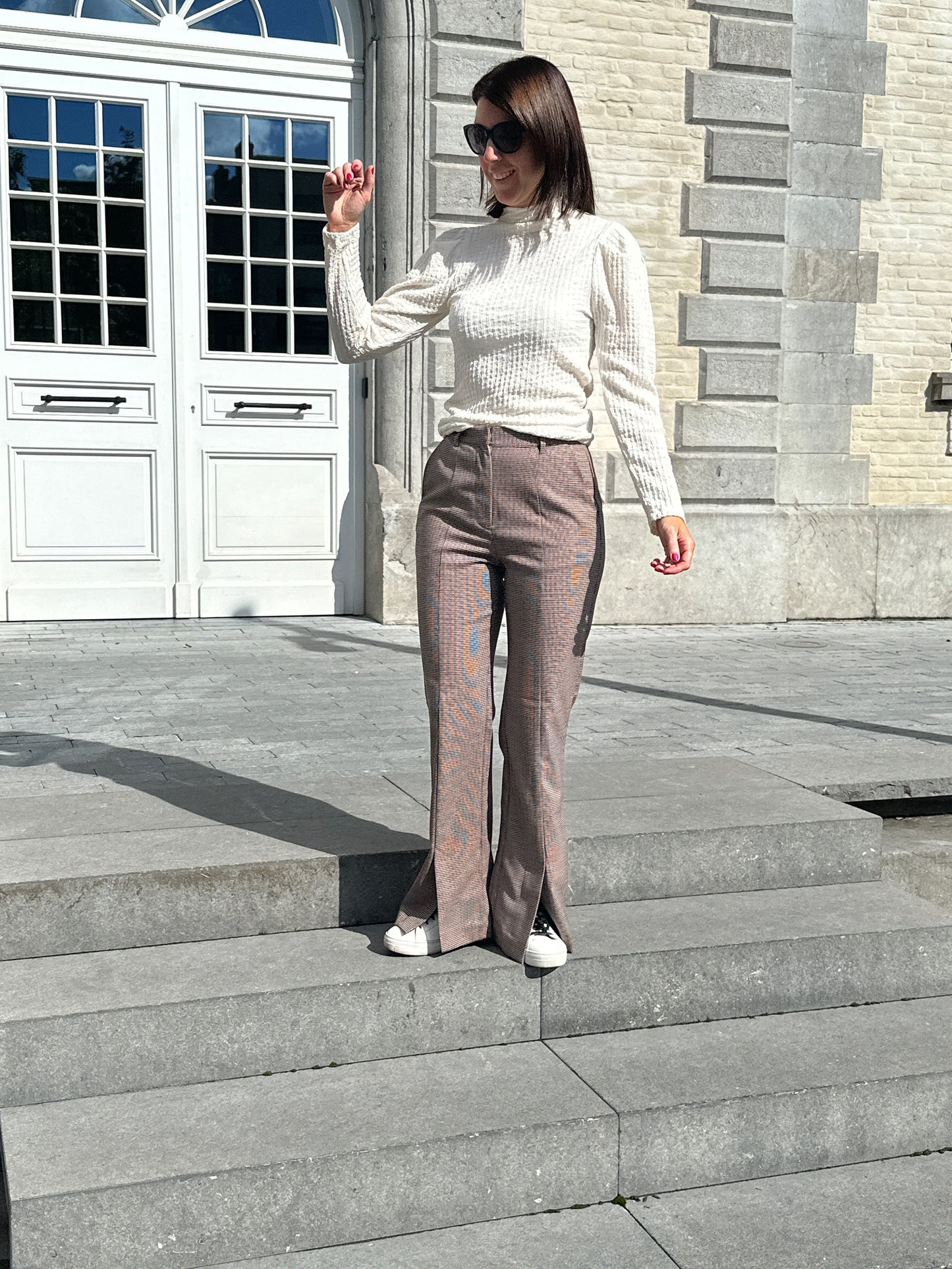 Flared trousers